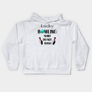 Lucky Bowling Gift For Mom Mothers Day Kids Hoodie